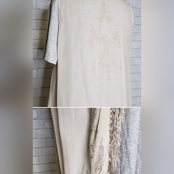 Thistlepearl vest in ivory - Picture 2 of 6